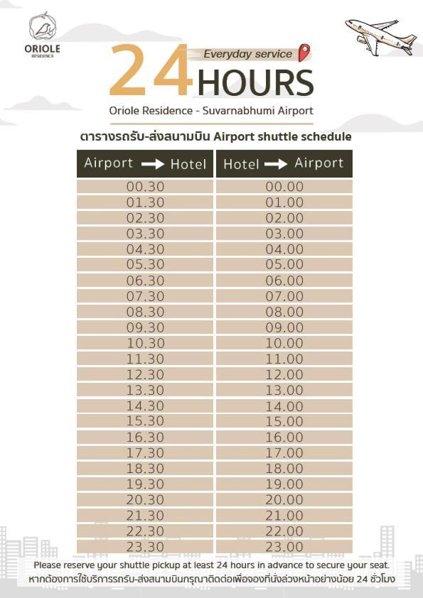 Oriole Residence - Suvarnabhumi Airport Ban Khlong Thewa Екстер'єр фото